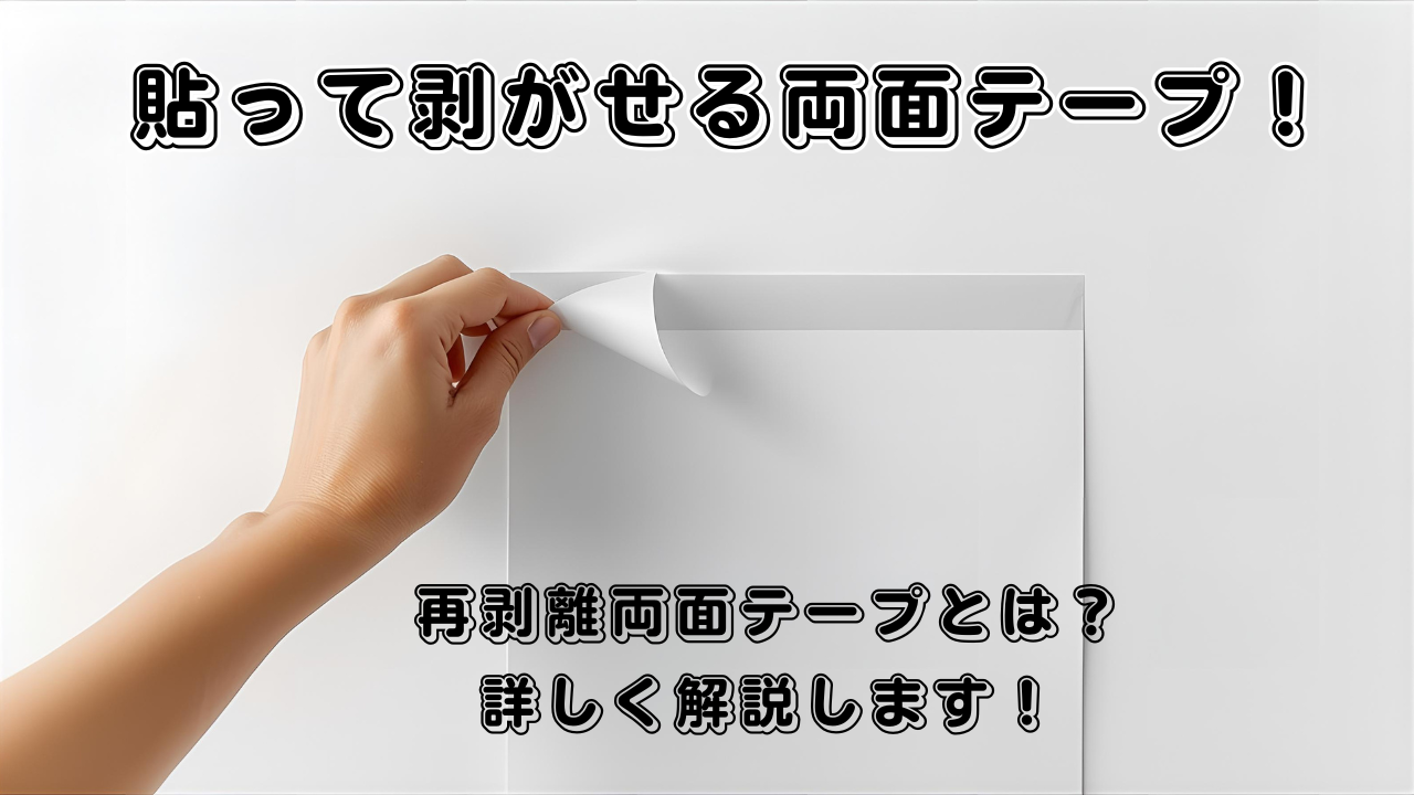 貼って剥がせる両面テープ#7686UR