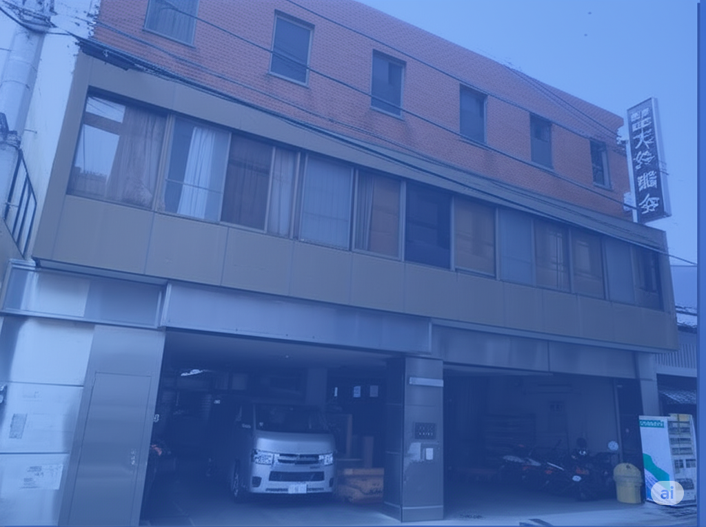 株式会社大洋商会の会社外観。京都・丸太町にある資材専門商社。